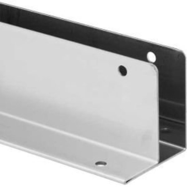 Sentry Supply 1 Ear Wall Bracket 1-1/4" x 57", 18 Ga., No Welds, St. Stainless Steel - 650-1525 650-1525